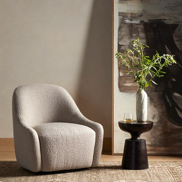 Levi Swivel Chair - Knoll Sand