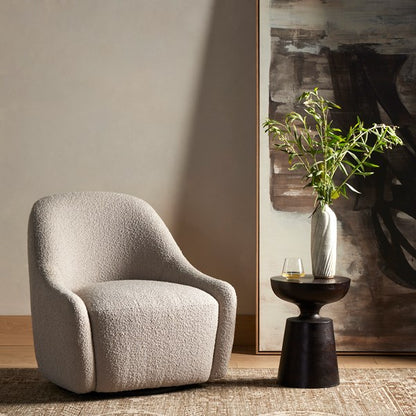 Levi Swivel Chair - Knoll Sand