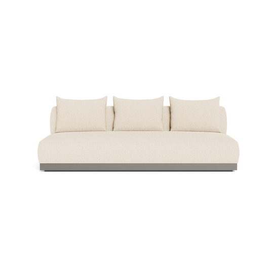 AMALFI 3 SEAT ARMLESS SOFA