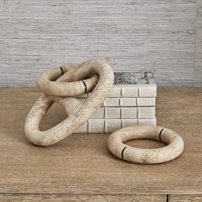 ANCHOR LINK SCULPTURE - OVAL