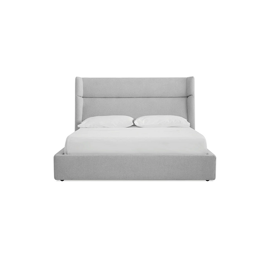 COVE STORAGE BED (HEATHER GREY CHENILLE)