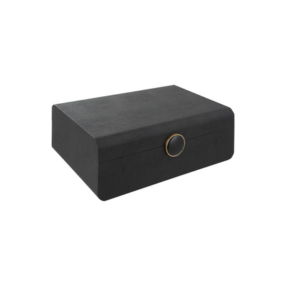 LALIQUE BOX, BLACK